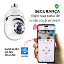 [LEVE 4 PAGUE 1] Câmera de Segurança HD 360° com Visão Noturna + BRINDES: Kit Casa Inteligente