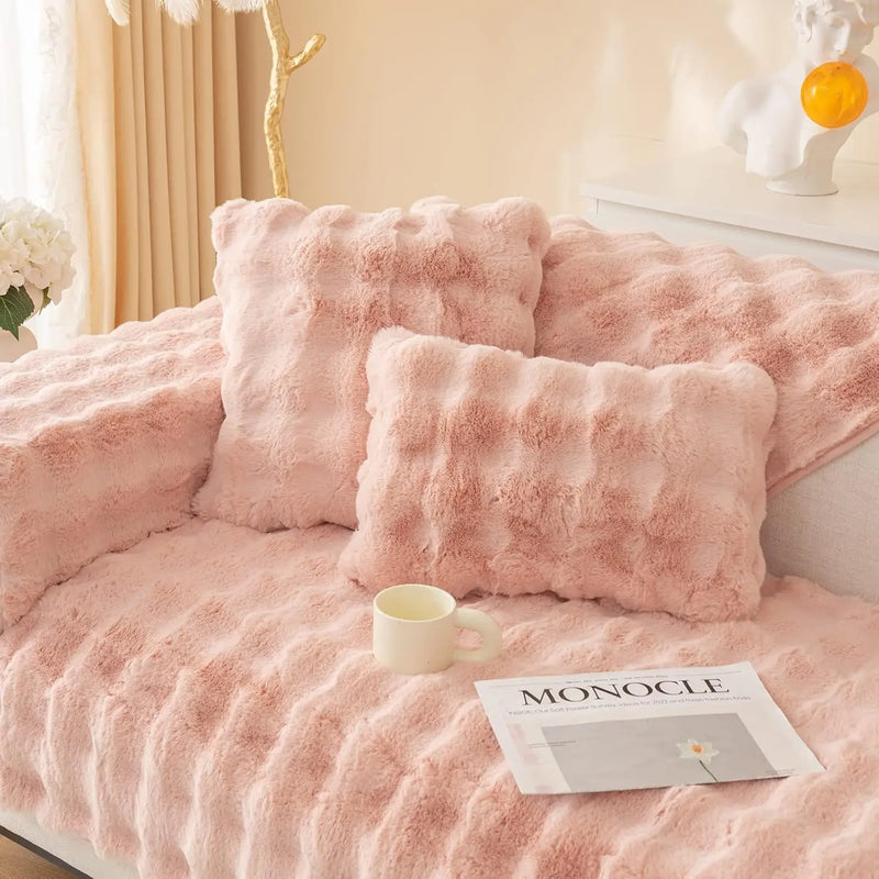 [LEVE 2 PAGUE 1] Capa SoftComfort Universal Premium para Sofá + BRINDE: Almofadas SoftComfort